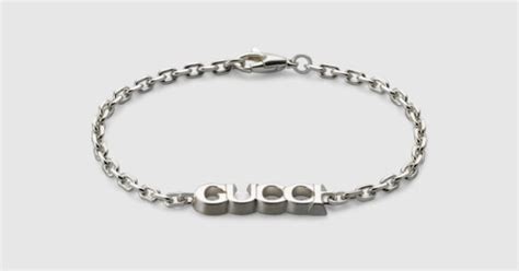 bracciale gucci uomo prezzo|Bracciali Firmati in Argento Sterling Uomo .